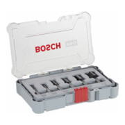 Bosch groeffrees set 6 mm schacht 6 stuks