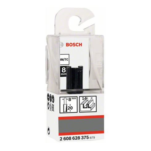 Bosch groeffrees Standard for Wood 8 mm D1 14 mm L 20 mm G 51 mm