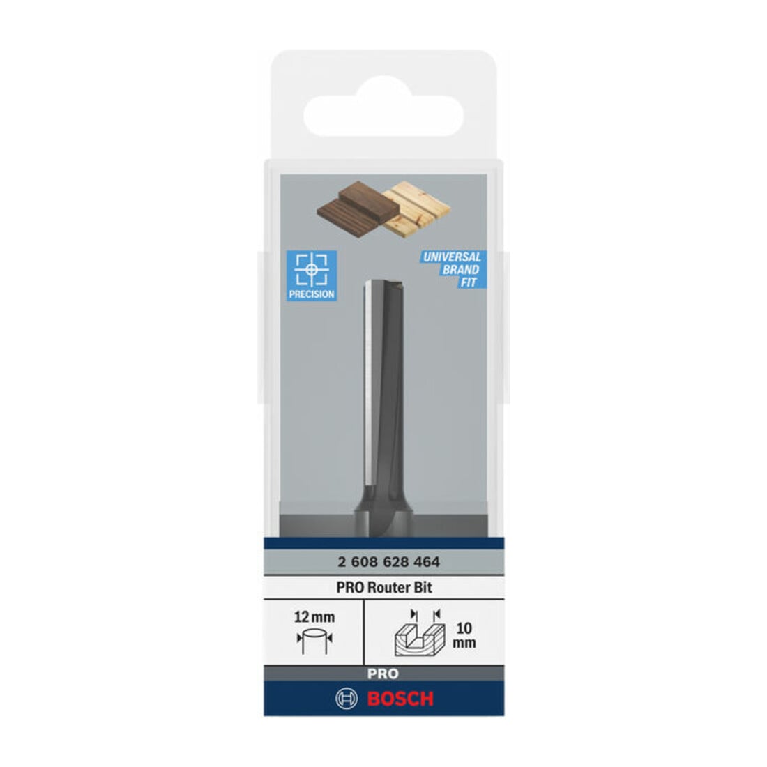 Bosch groeffrees Standard for Wood 12 mm D1 10 mm L 40 mm G 81 mm