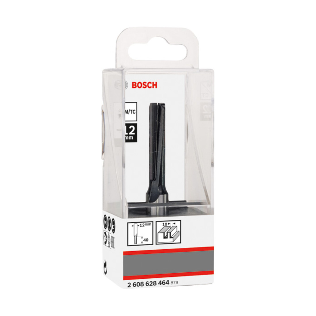 Bosch groeffrees Standard for Wood 12 mm D1 10 mm L 40 mm G 81 mm