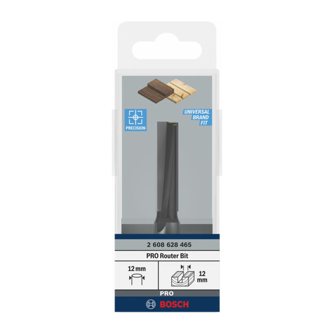Bosch groeffrees Standard for Wood 12 mm D1 12 mm L 40 mm G 81 mm