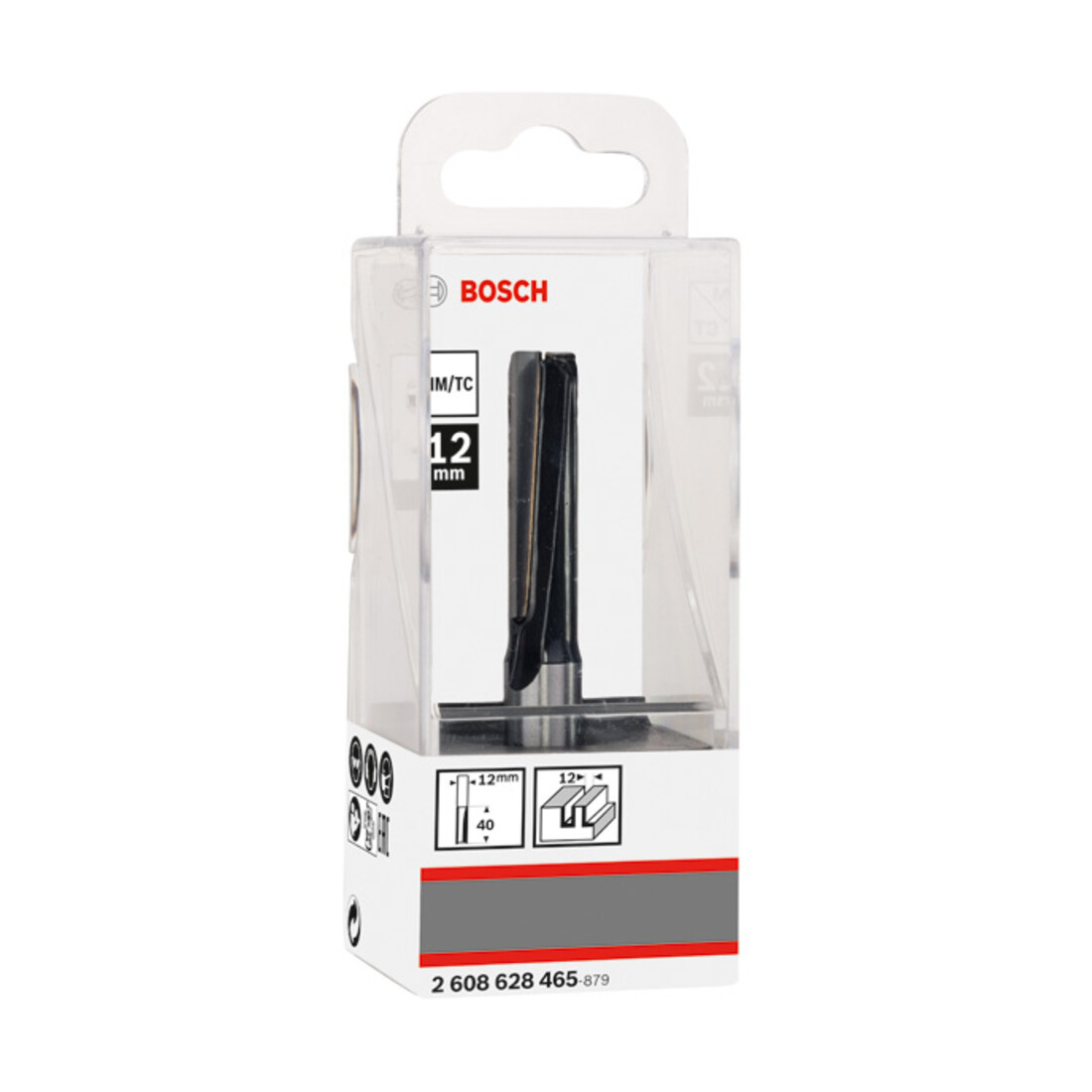 Bosch groeffrees Standard for Wood 12 mm D1 12 mm L 40 mm G 81 mm