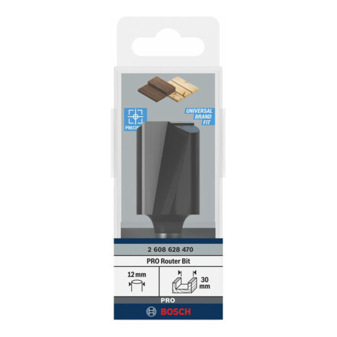 Bosch groeffrees Standard for Wood 12 mm D1 30 mm L 40 mm G 81 mm