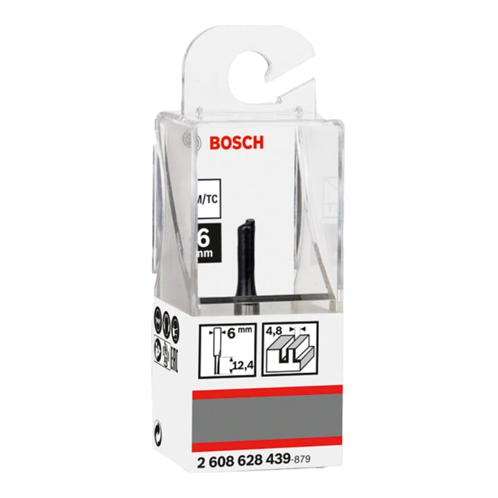 Bosch groeffrees Standard for Wood 6 mm D1 4,8 mm L 12,4 mm G 51 mm