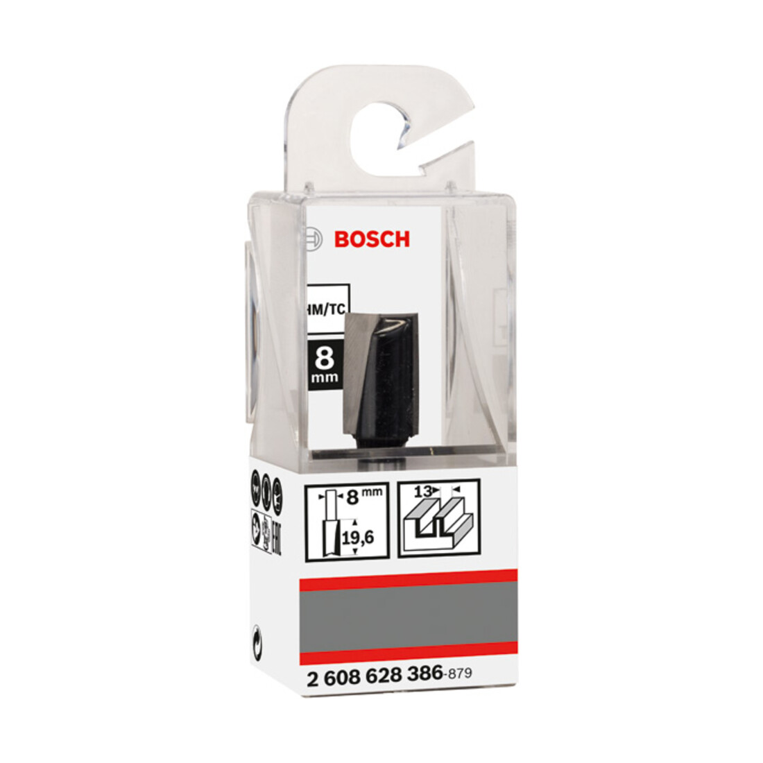Bosch groeffrees Standard for Wood 8 mm D1 13 mm L 20 mm G 51 mm