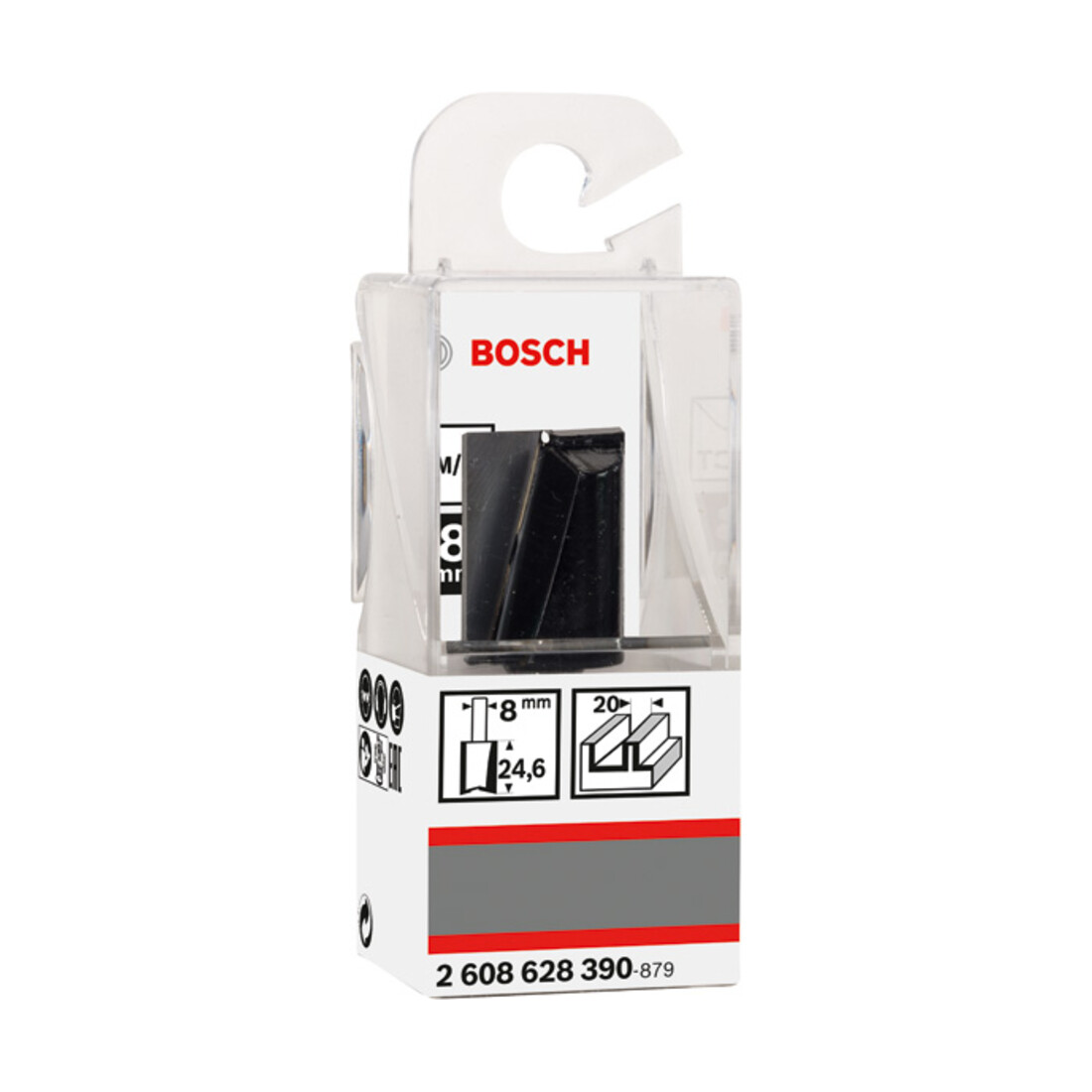 Bosch groeffrees Standard for Wood 8 mm D1 20 mm L 25 mm G 56 mm