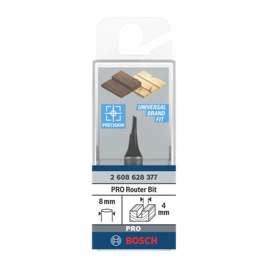 Bosch groeffrees Standard for Wood 8 mm D1 4 mm L 8 mm G 51 mm