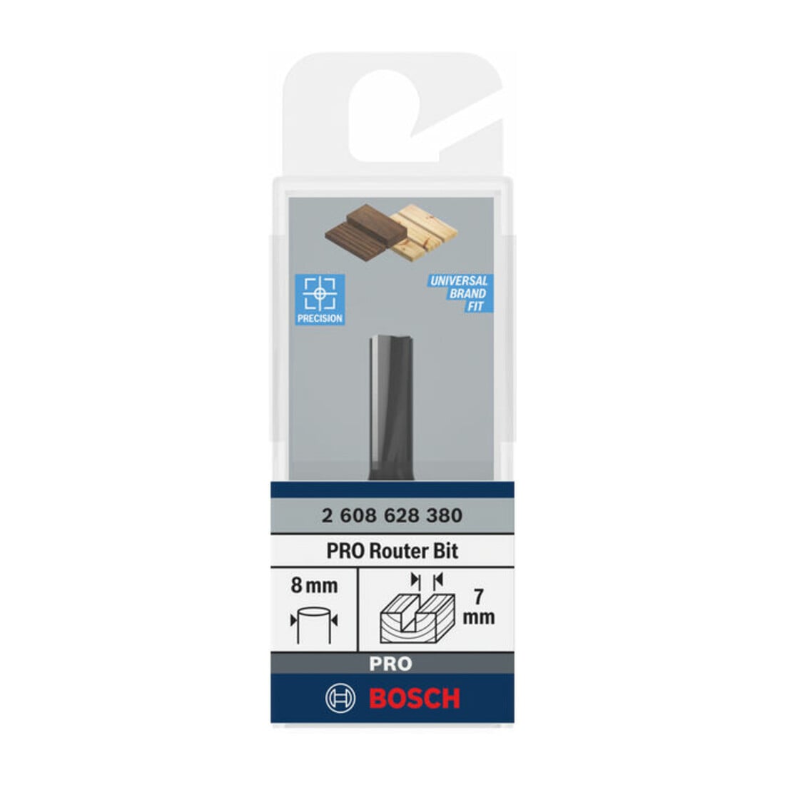 Bosch groeffrees Standard for Wood 8 mm D1 7 mm L 20 mm G 51 mm