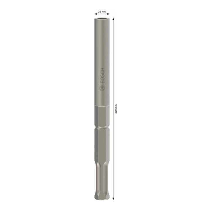 Bosch grondspijkerapparaat met 22 mm binnenzeskant 300 x 25 mm