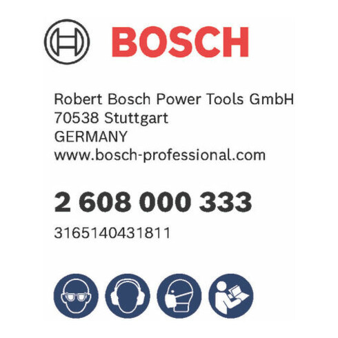 Bosch Grundplatte rund Zubehör für Bosch-Kantenfräse GKF 600 Professional
