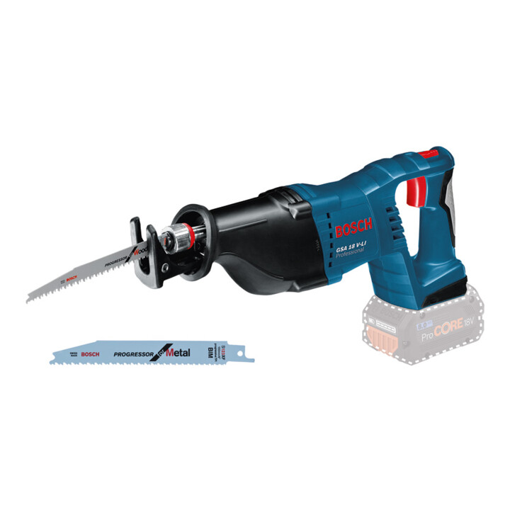Bosch GSA 18 V-LI Solo kartonnen doos
