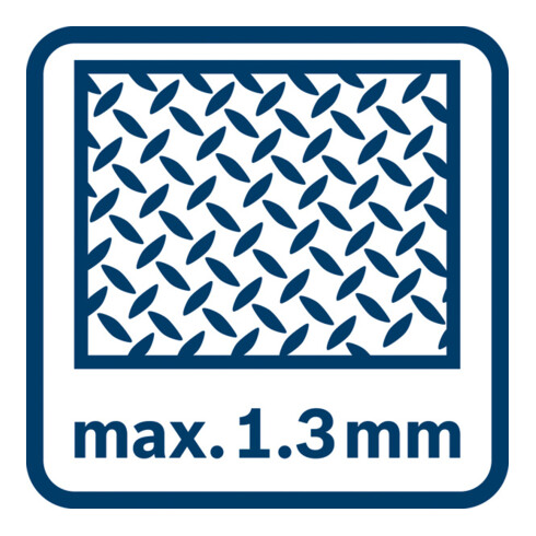 Bosch GSC 12V-13 snoerloze blikschaar met 2 x 2,0 Ah Li-Ion-accu L-BOXX