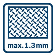 Bosch GSC 12V-13 snoerloze blikschaar met 2 x 2,0 Ah Li-Ion-accu L-BOXX-5