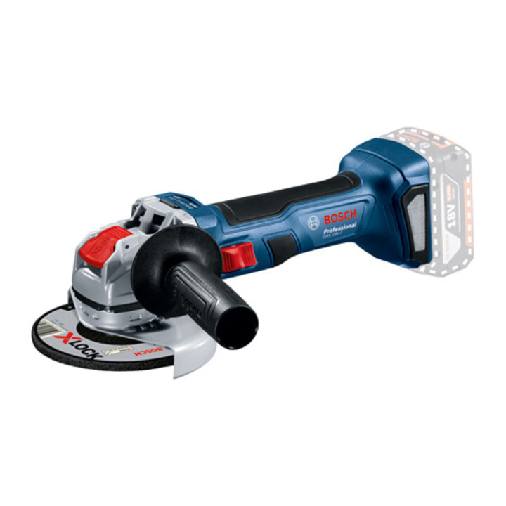 Bosch haakse accuslijpmachine GWX 18V-7, 125 mm