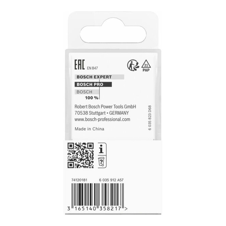Bosch halfrondfrees Standard for Wood 8 mm 6 mm 19 mm 63 mm