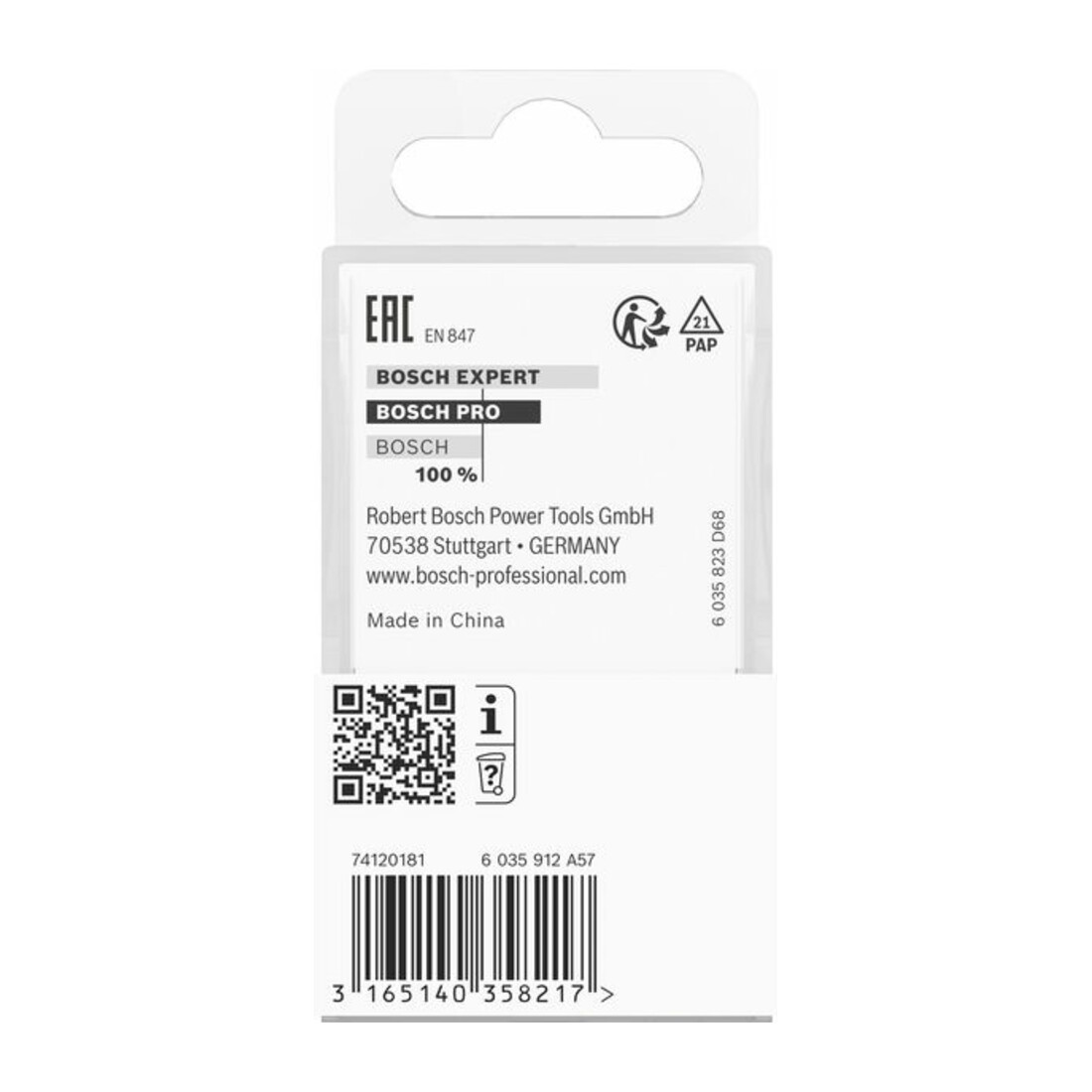 Bosch halfrondfrees Standard for Wood 8 mm 6 mm 19 mm 63 mm