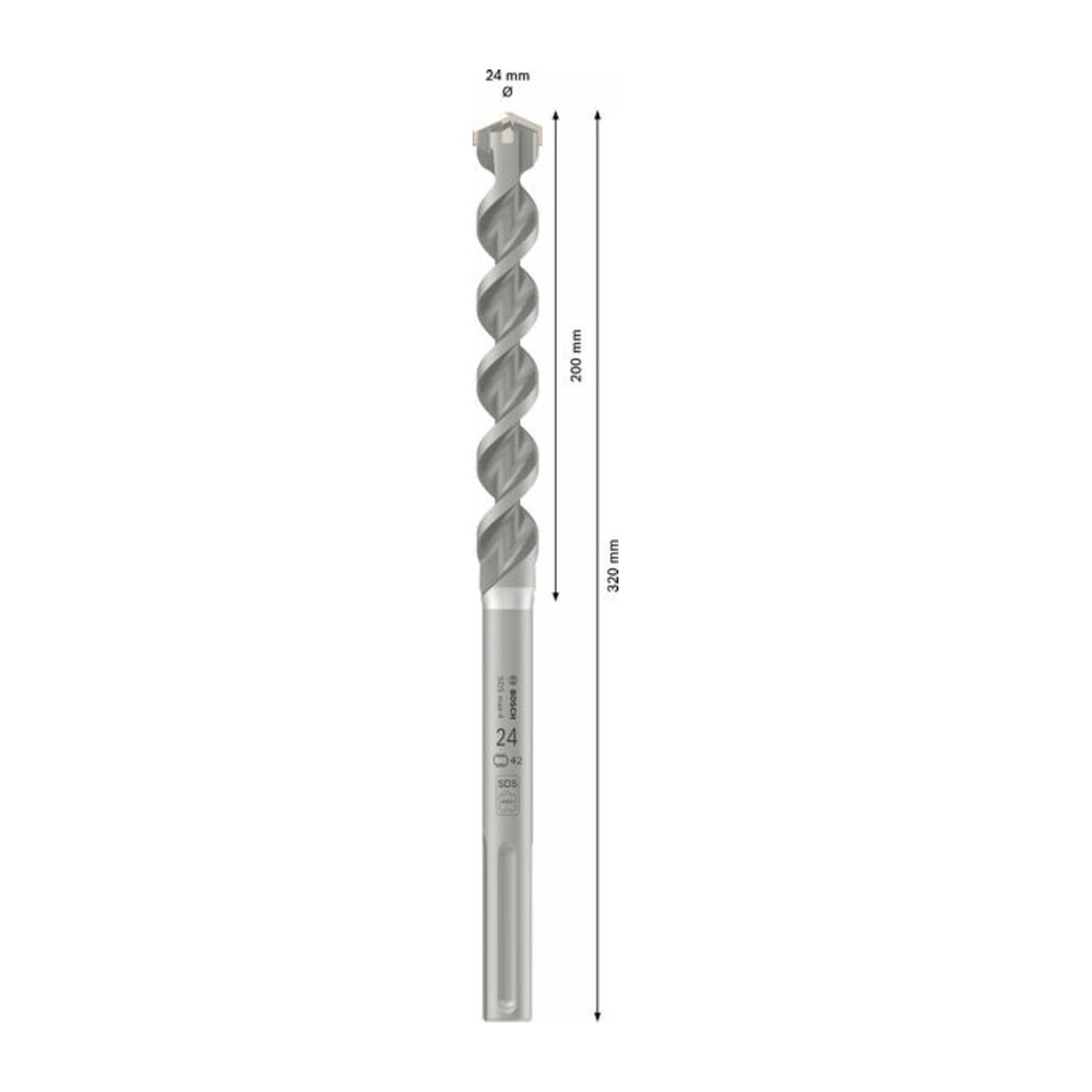 Bosch hamerboor SDS max-4 24 x 200 x 320 mm