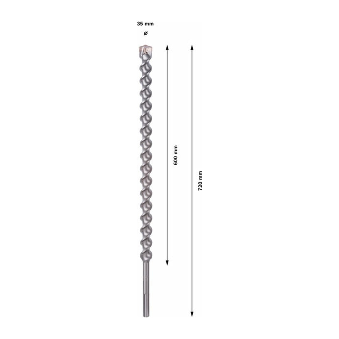 Bosch hamerboor SDS max-7 35 x 600 x 720 mm