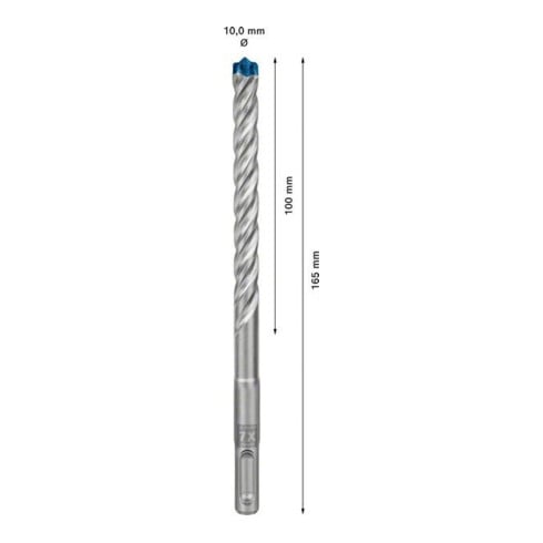 Bosch Hammerbohrer EXPERT 10x100x165mm VE à 50 Stück SDS plus-7X