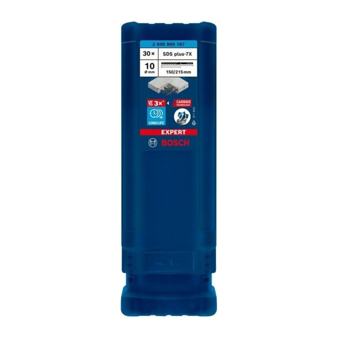 Bosch Hammerbohrer EXPERT 10x150x215mm VE à 30 Stück SDS plus-7X