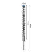 Bosch Hammerbohrer EXPERT 16x200x265mm VE à 10 Stück SDS plus-7X-1