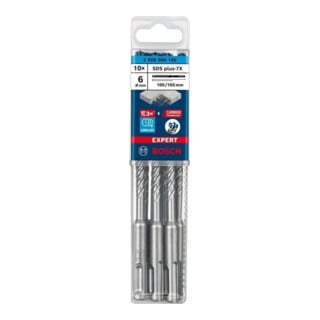 Bosch Hammerbohrer EXPERT 6x100x165mm VE à 10 Stück SDS plus-7X