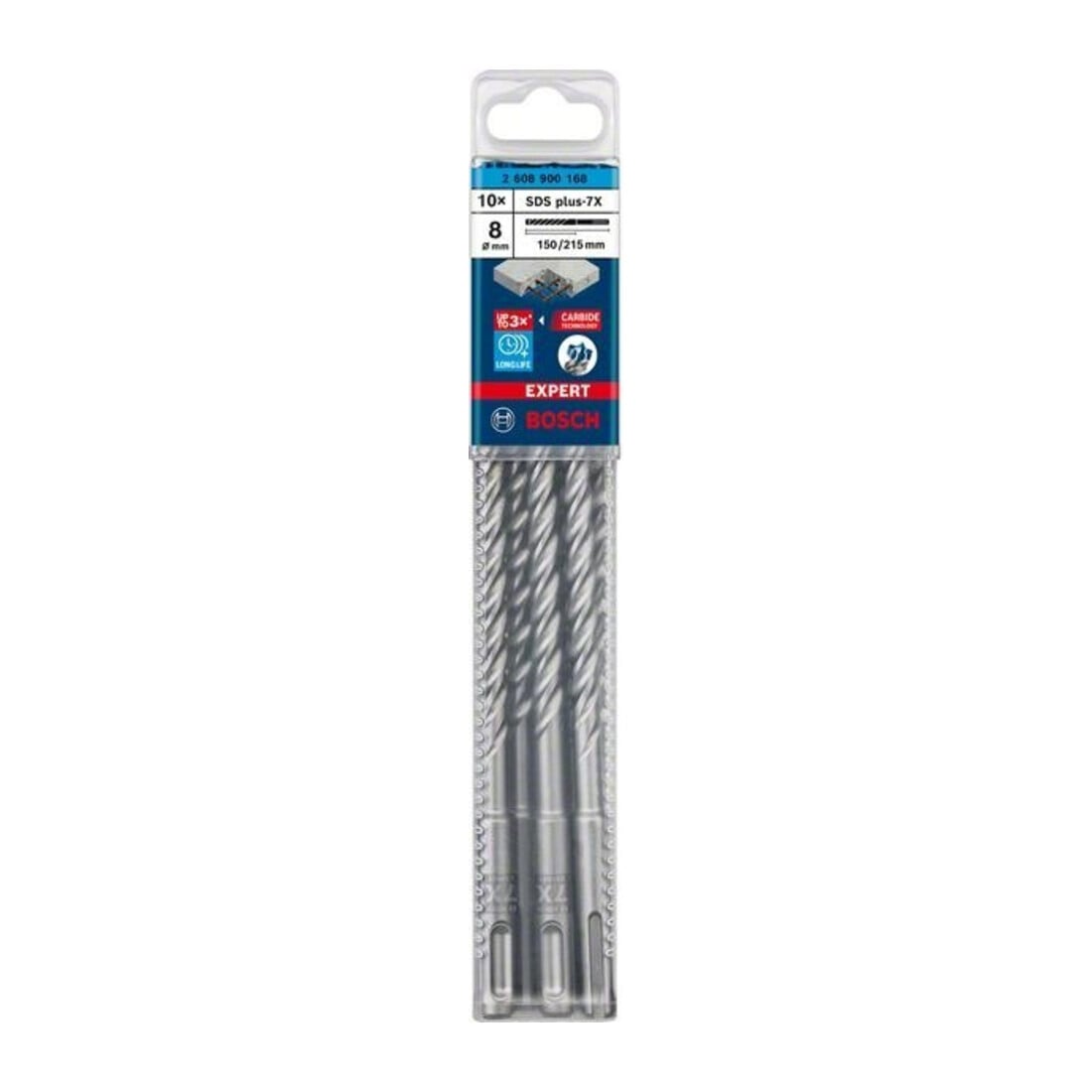 Bosch Hammerbohrer EXPERT 8x150x215mm VE à 10 Stück SDS plus-7X