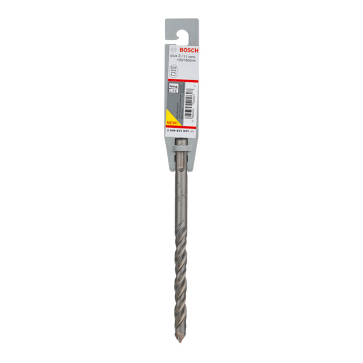 Bosch Hammerbohrer  plus-3, 11x100x160mm