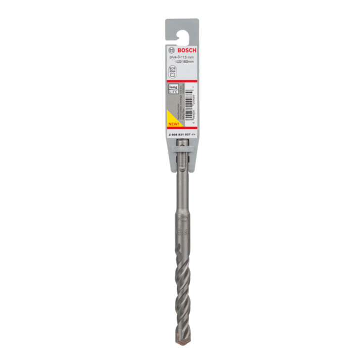 Bosch Hammerbohrer  plus-3, 13x100x160mm