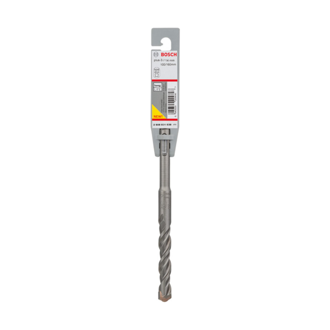 Bosch Hammerbohrer  plus-3, 14x100x160mm