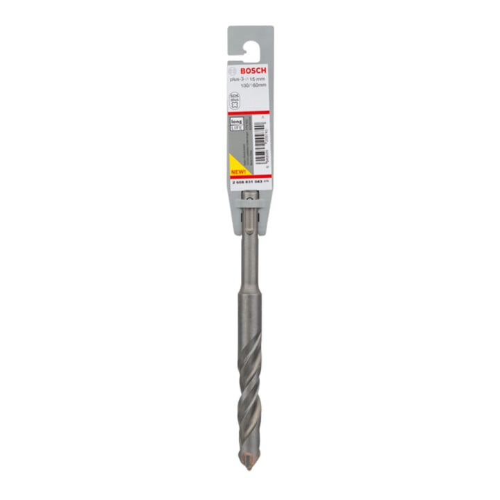 Bosch Hammerbohrer  plus-3, 15x100x160mm