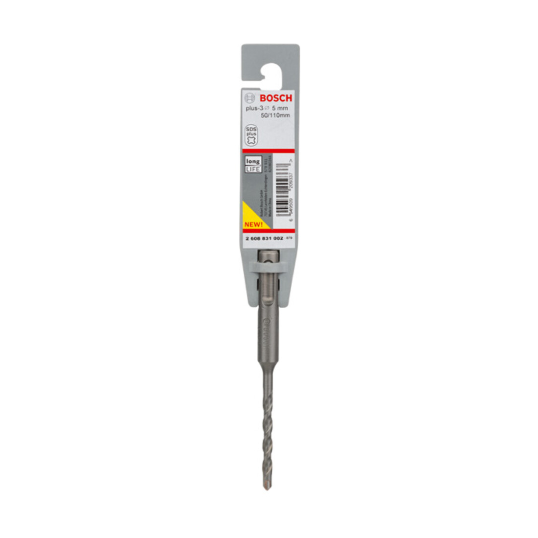 Bosch Hammerbohrer  plus-3, 5x50x110mm