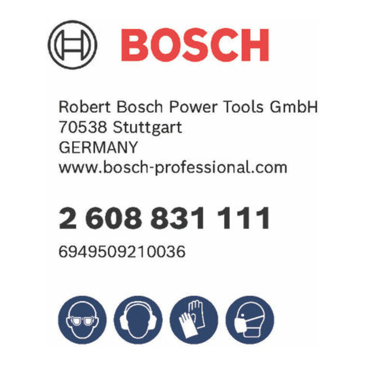 Bosch Hammerbohrer  plus-3, 6.5x150x210mm 10 Stk.