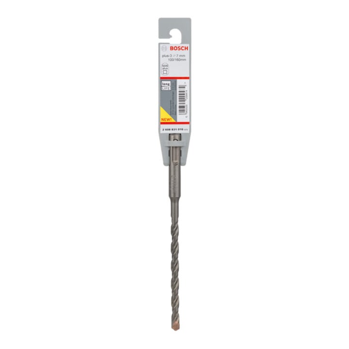 Bosch Hammerbohrer  plus-3, 7x100x160mm