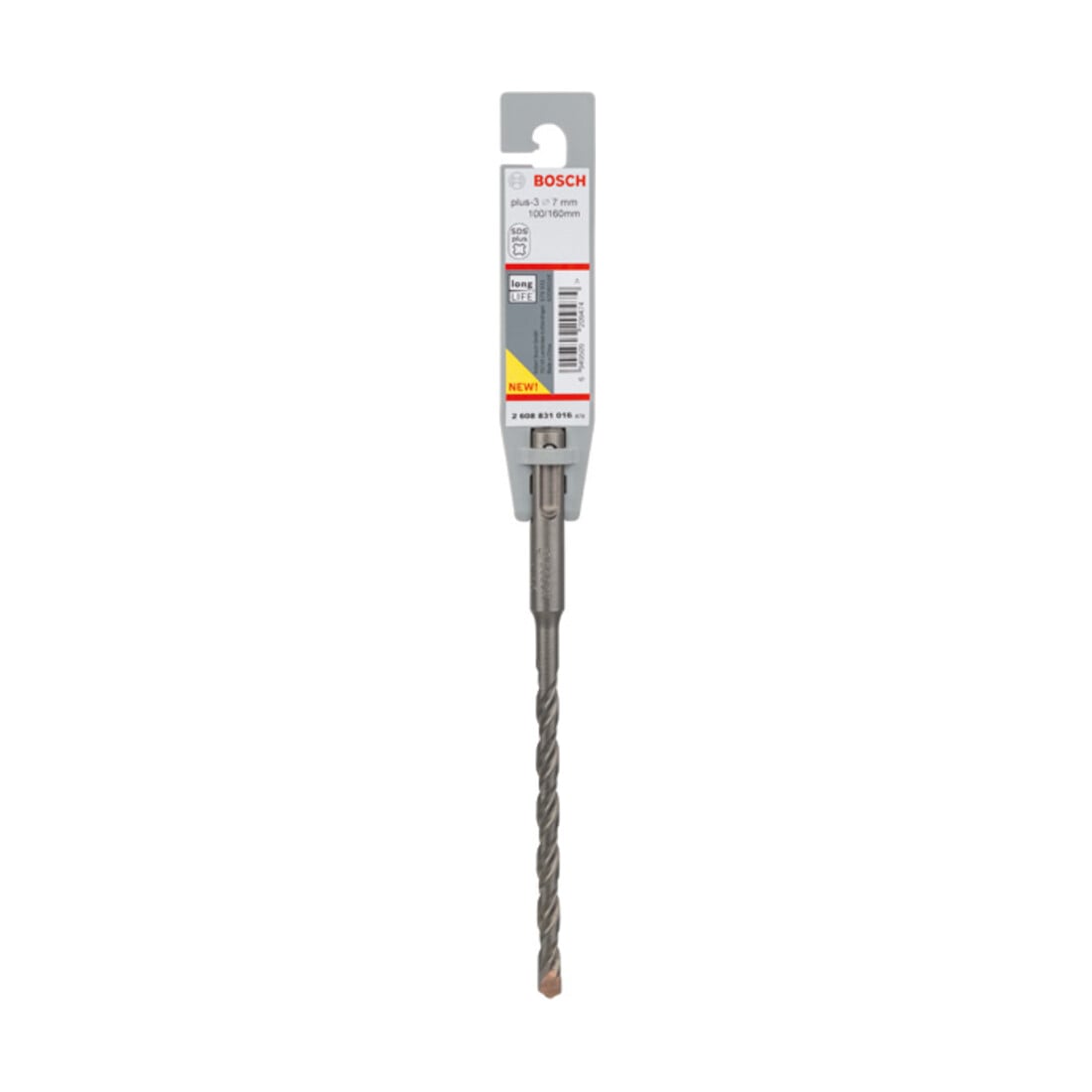 Bosch Hammerbohrer  plus-3, 7x100x160mm
