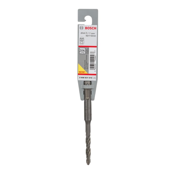 Bosch Hammerbohrer  plus-3, 7x50x110mm