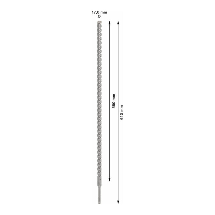 Bosch Hammerbohrer PRO SDS plus-5X 16 x 550 x 610 mm