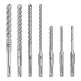 Bosch Hammerbohrer PRO SDS plus-5X Set 5-12mm 7-teilig