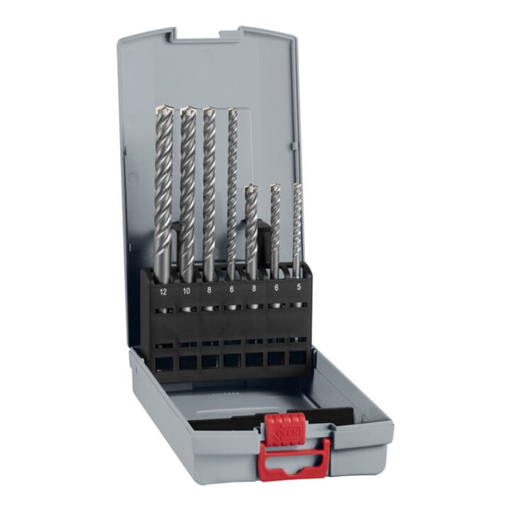Bosch Hammerbohrer PRO SDS plus-5X Set 5-12mm 7-teilig