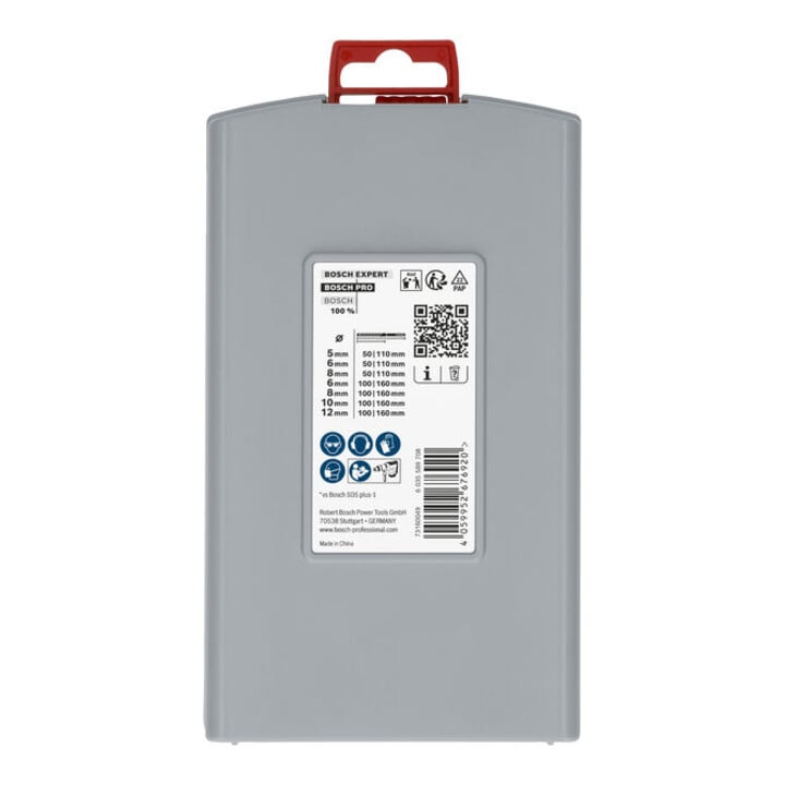 Bosch Hammerbohrer PRO SDS plus-5X Set 5-12mm 7-teilig