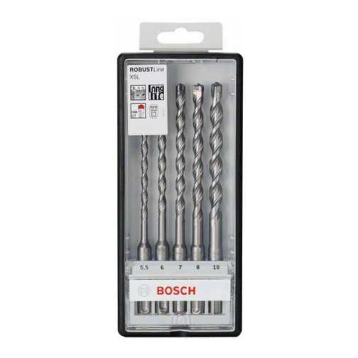 Bosch Hammerbohrer-Robust Line-Set, SDS-plus-7, 5,5 - 10 mm
