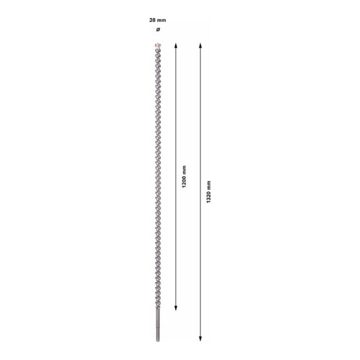 Bosch Hammerbohrer SDS max-7 28 x 1200 x 1320 mm