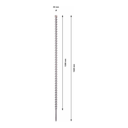 Bosch Hammerbohrer SDS max-7 32 x 1200 x 1320 mm