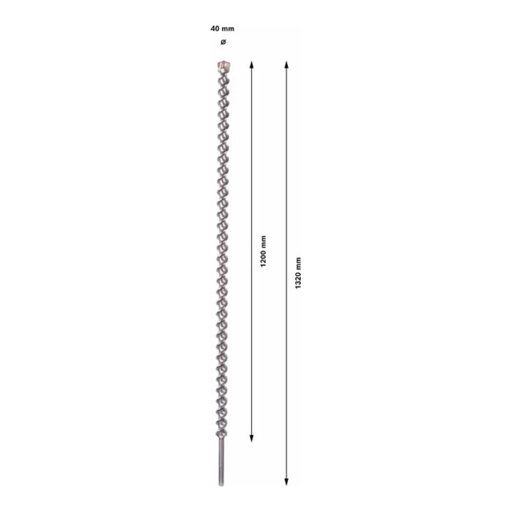 Bosch Hammerbohrer SDS max-7 40 x 1200 x 1320 mm