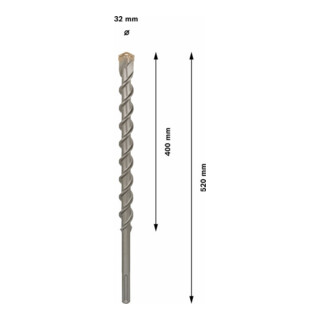 Bosch Hammerbohrer SDS-max-9