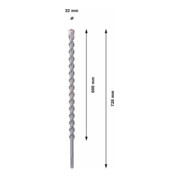Bosch Hammerbohrer SDS max-9 Natural Stone 32 x 600 x 720 mm-5