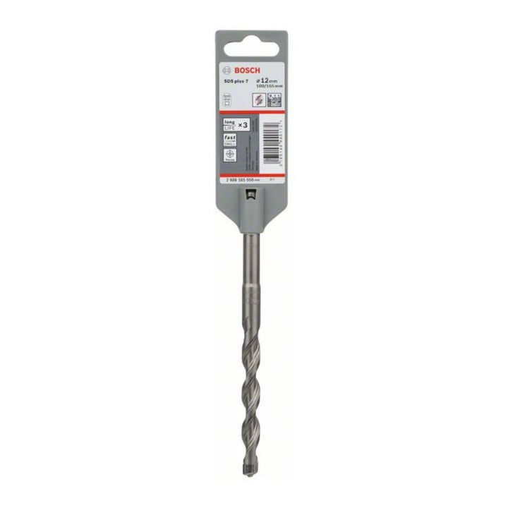Bosch Hammerbohrer SDS-plus-7 12 x 100 x 165 mm