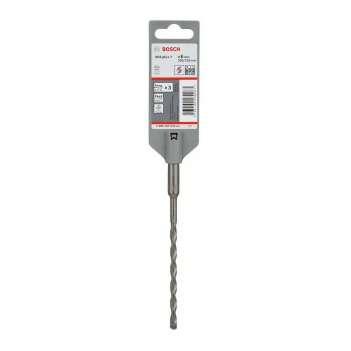 Bosch Hammerbohrer SDS-plus-7 6 x 100 x 165 mm