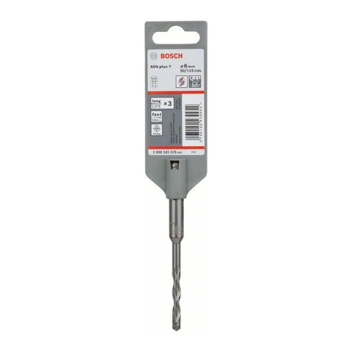 Bosch Hammerbohrer SDS-plus-7 6 x 50 x 115 mm
