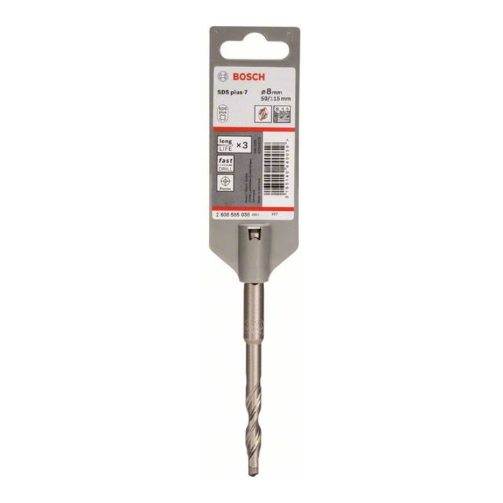 Bosch Hammerbohrer SDS-plus-7 8 x 50 x 115 mm